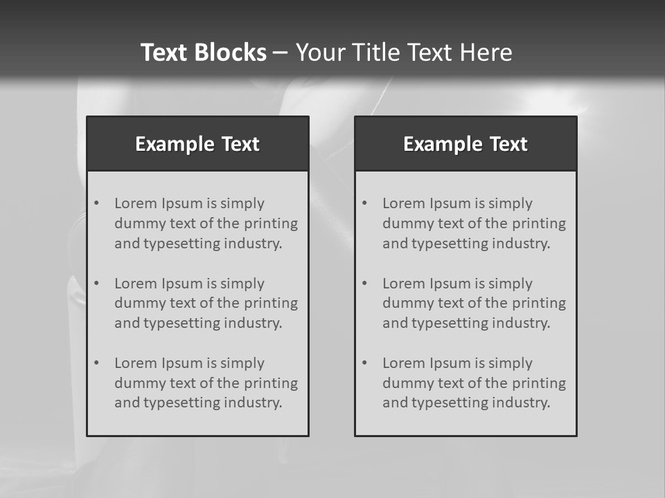 Studio Sitting Light PowerPoint Template