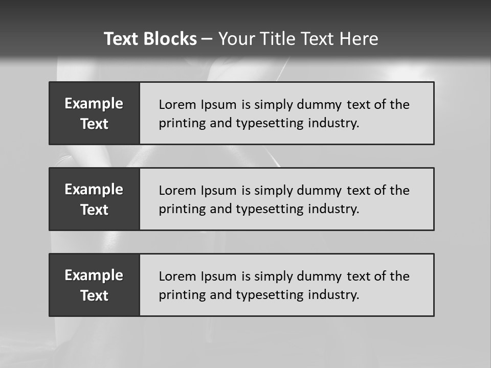 Studio Sitting Light PowerPoint Template