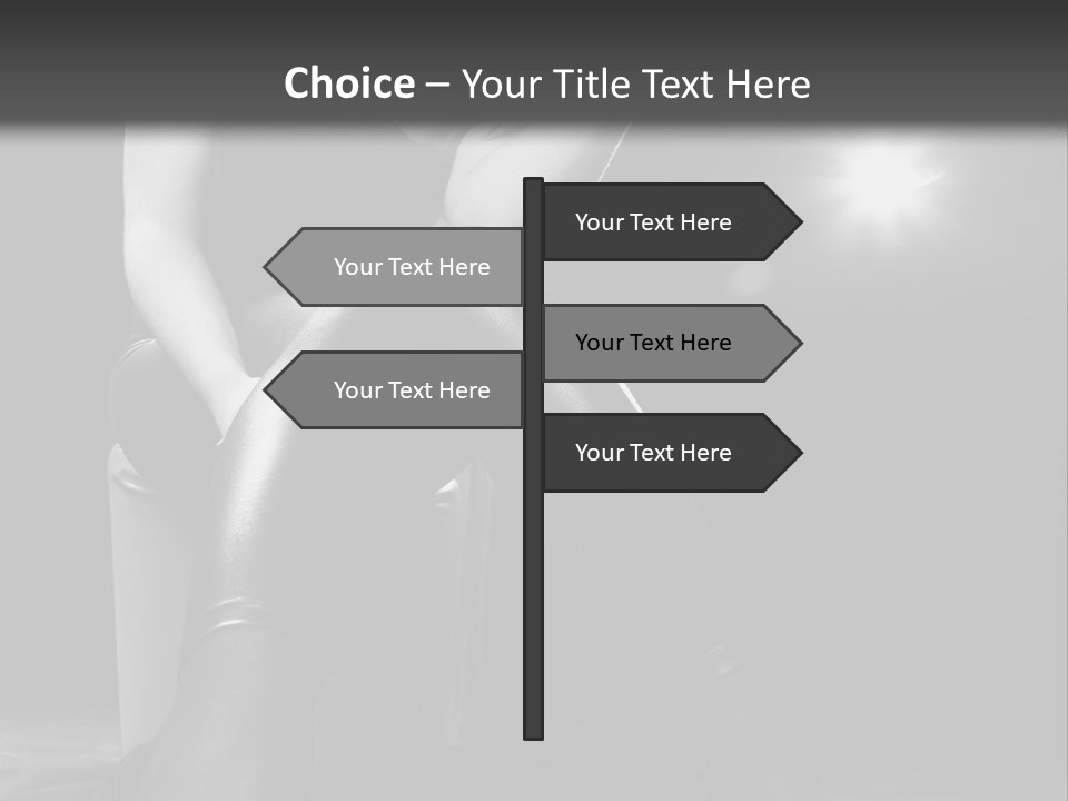 Studio Sitting Light PowerPoint Template