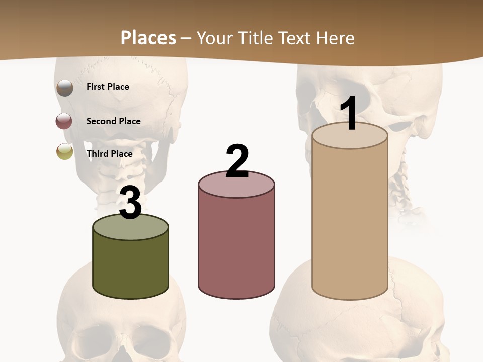 Teeth White Model PowerPoint Template