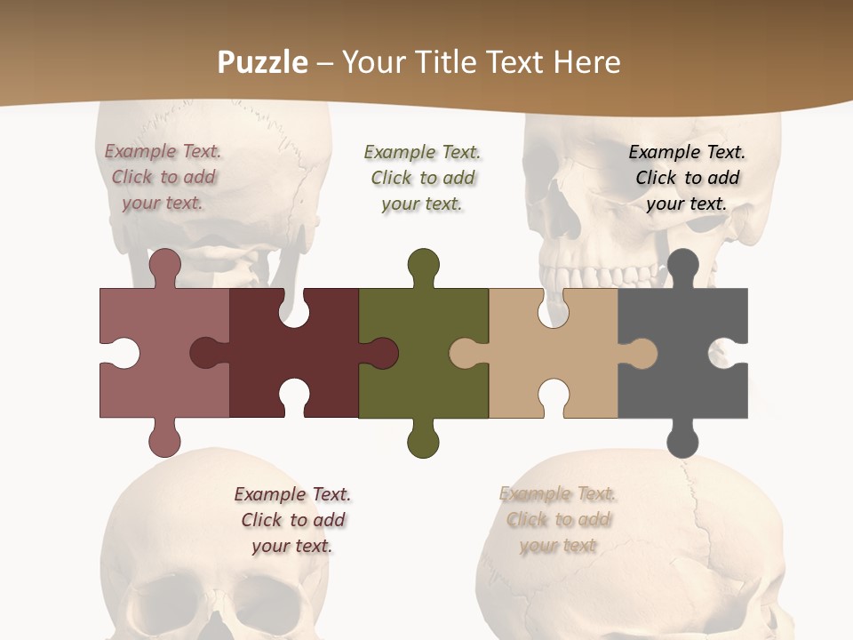 Teeth White Model PowerPoint Template