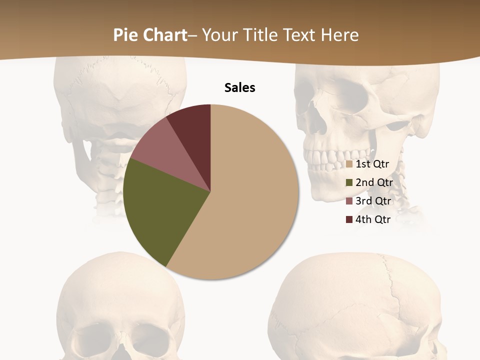 Teeth White Model PowerPoint Template