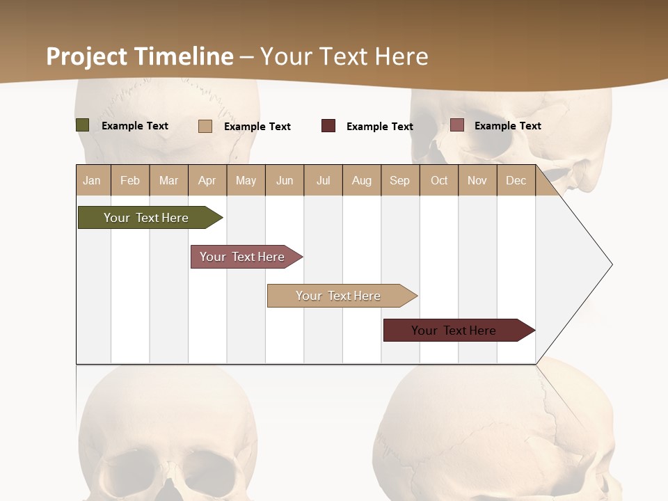Teeth White Model PowerPoint Template