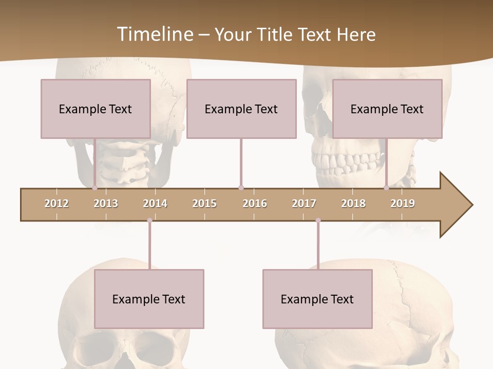 Teeth White Model PowerPoint Template