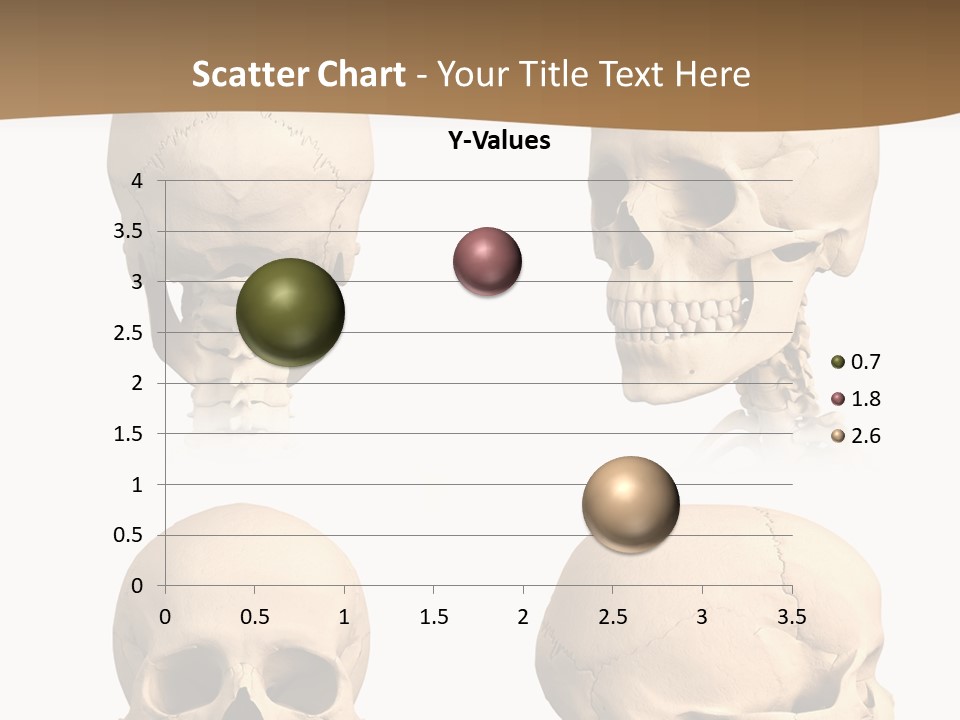 Teeth White Model PowerPoint Template