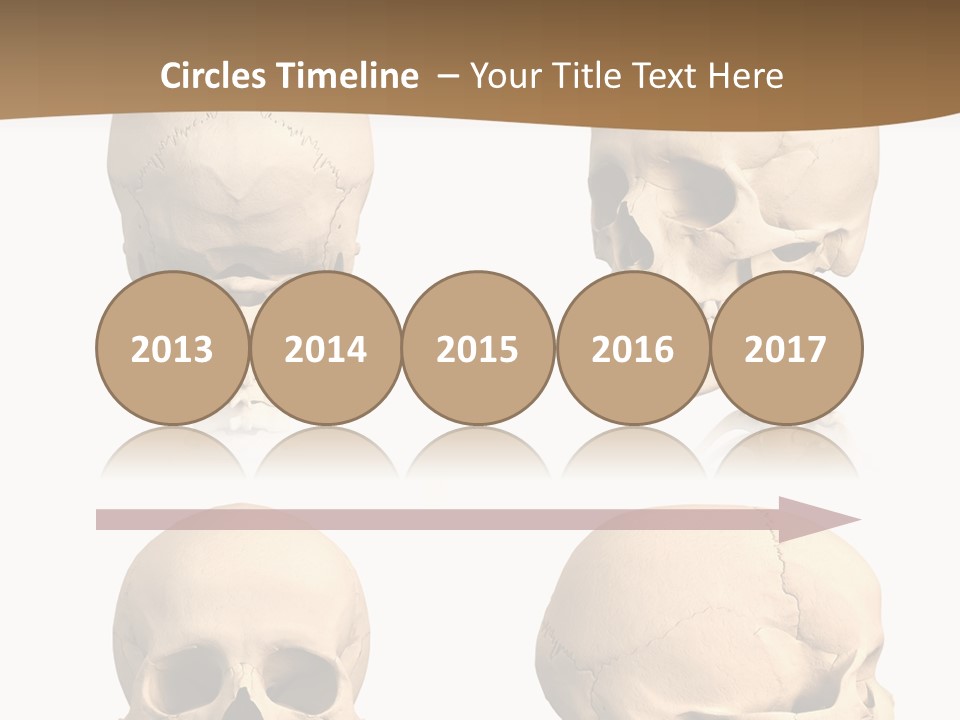 Teeth White Model PowerPoint Template