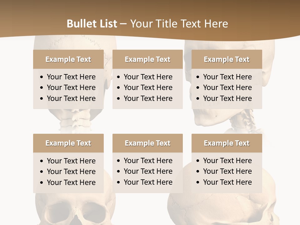 Teeth White Model PowerPoint Template