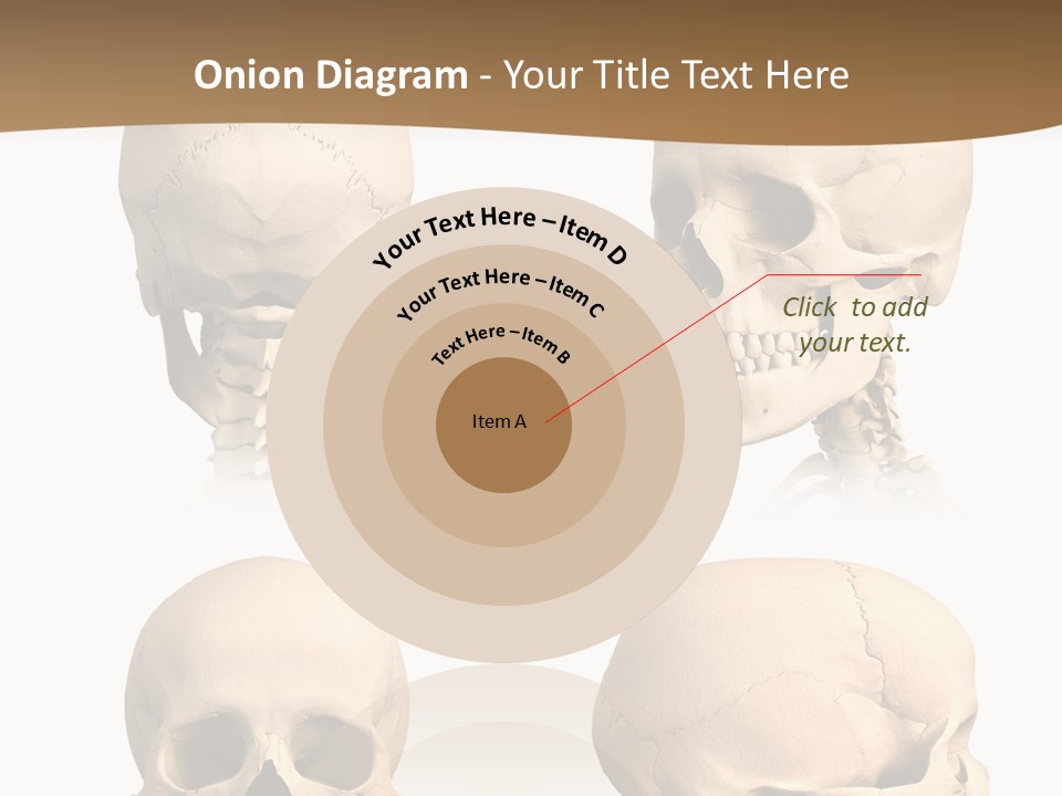 Teeth White Model PowerPoint Template