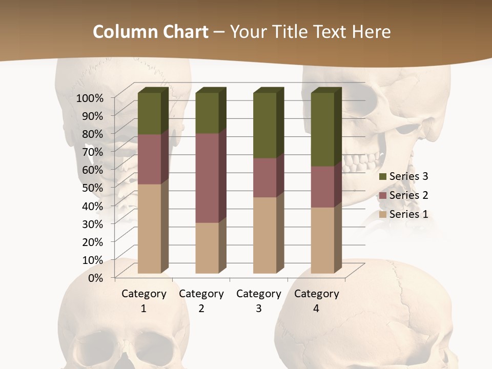 Teeth White Model PowerPoint Template