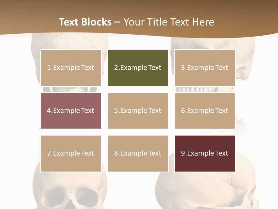 Teeth White Model PowerPoint Template