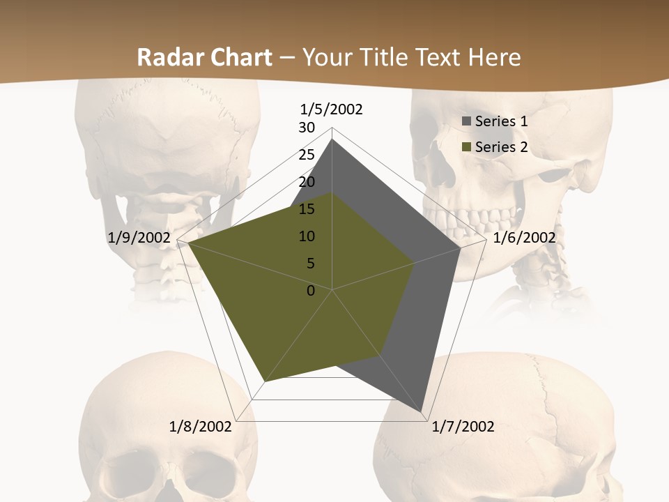 Teeth White Model PowerPoint Template