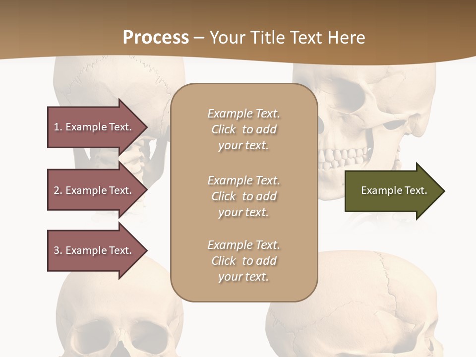 Teeth White Model PowerPoint Template