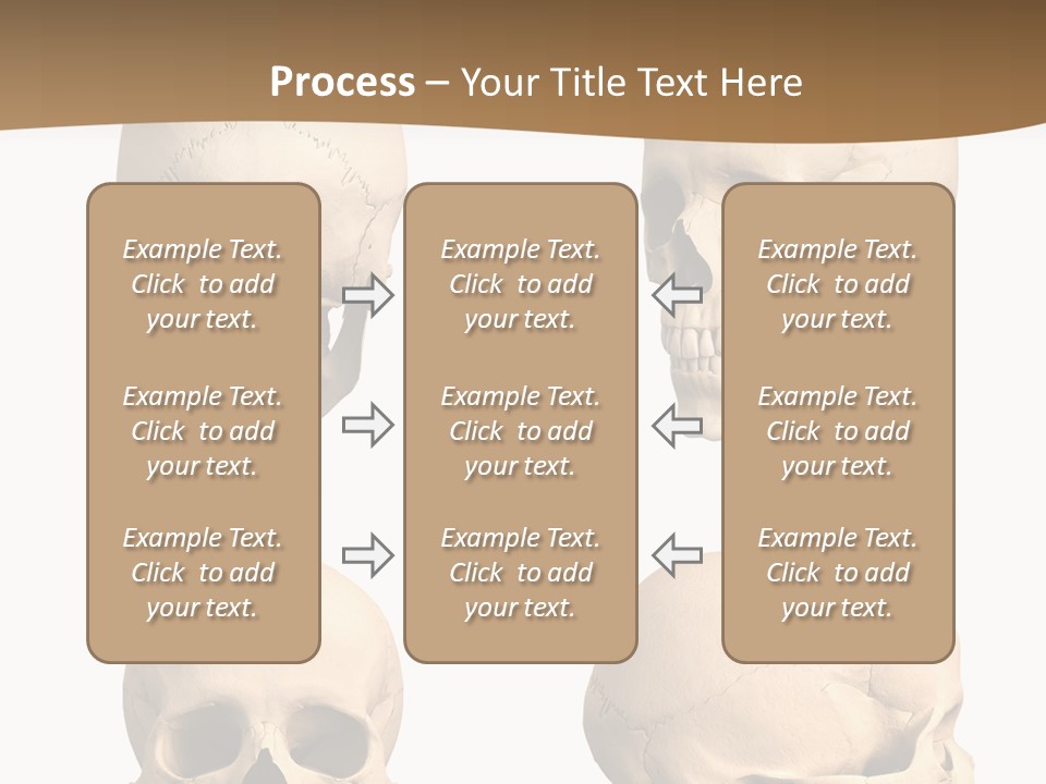 Teeth White Model PowerPoint Template