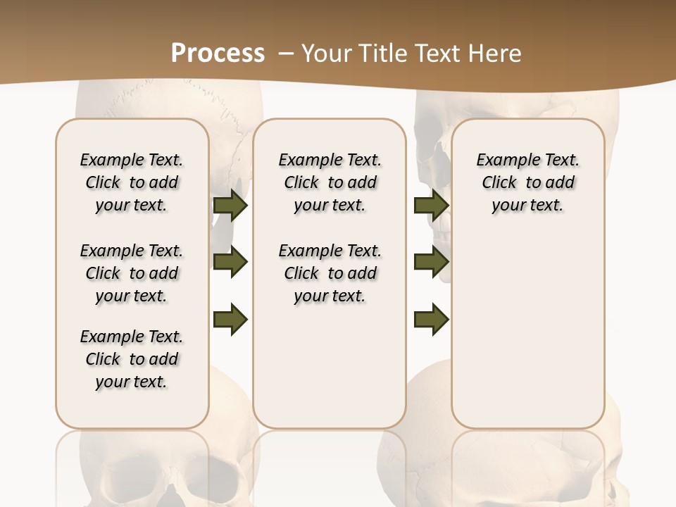 Teeth White Model PowerPoint Template