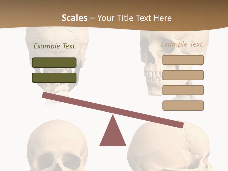 Teeth White Model PowerPoint Template