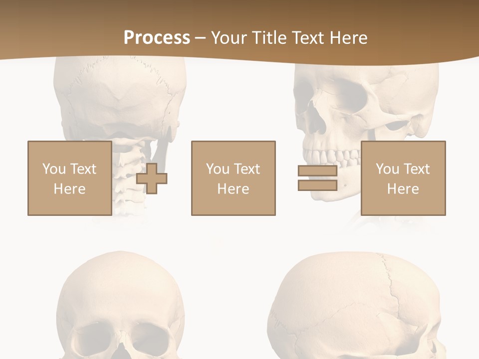 Teeth White Model PowerPoint Template
