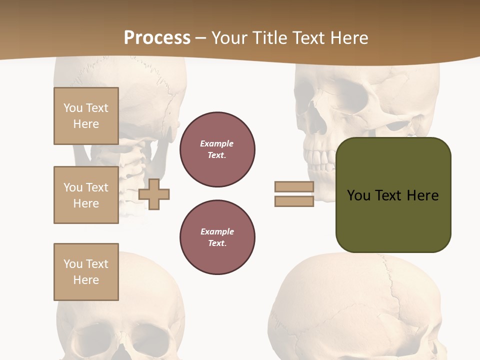 Teeth White Model PowerPoint Template