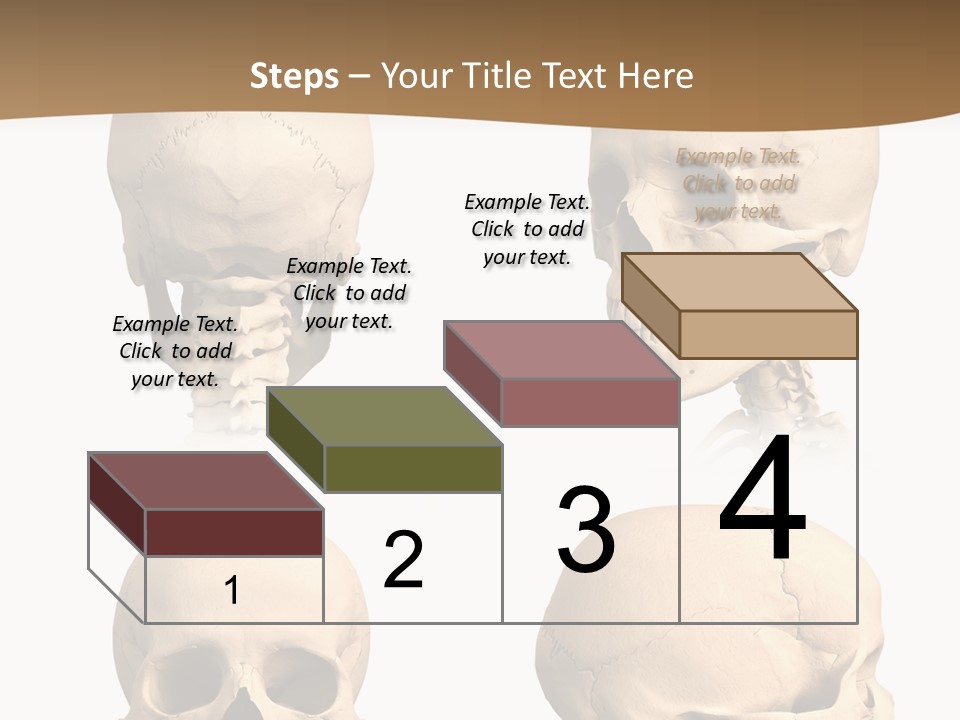 Teeth White Model PowerPoint Template