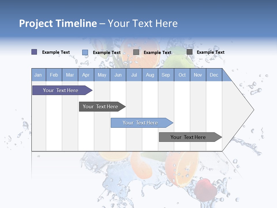 Refreshment Kiwi Cold PowerPoint Template