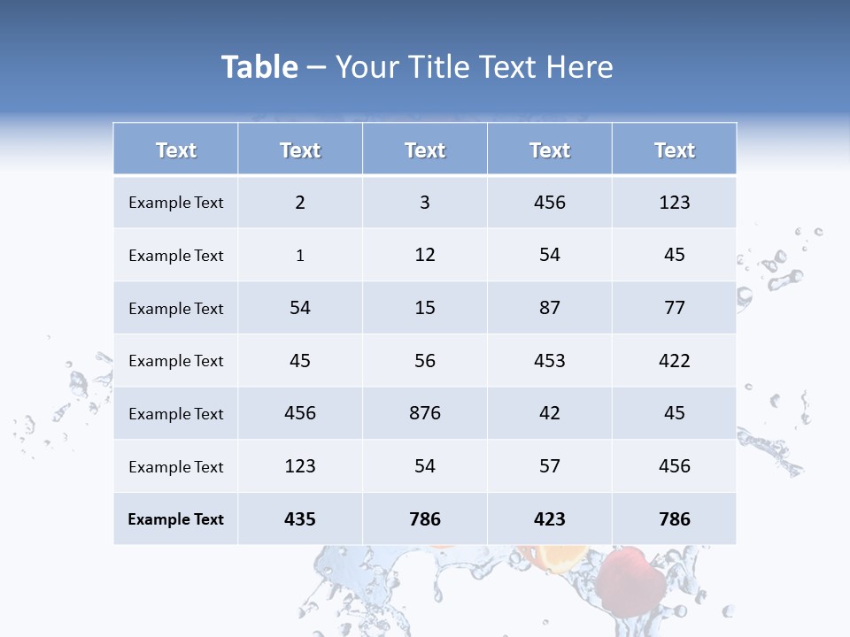 Refreshment Kiwi Cold PowerPoint Template