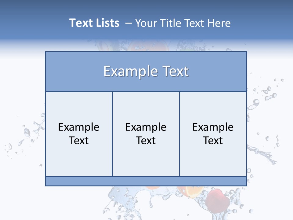 Refreshment Kiwi Cold PowerPoint Template