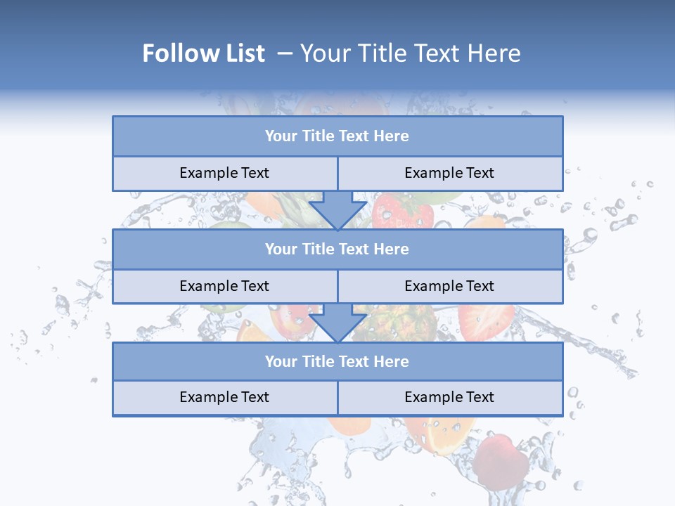 Refreshment Kiwi Cold PowerPoint Template
