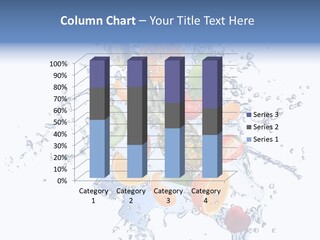 Refreshment Kiwi Cold PowerPoint Template