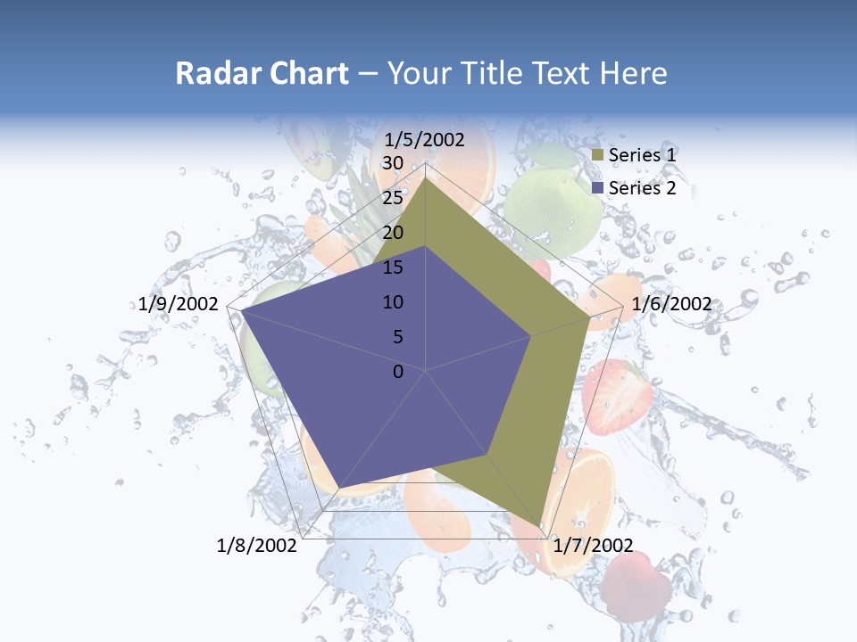 Refreshment Kiwi Cold PowerPoint Template