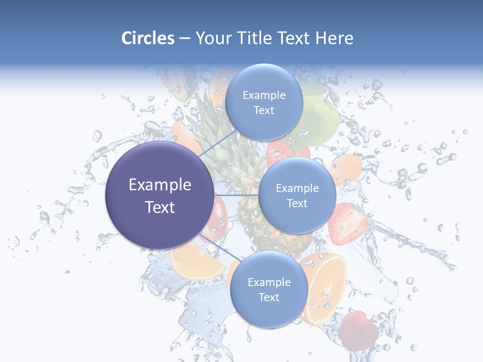 Refreshment Kiwi Cold PowerPoint Template