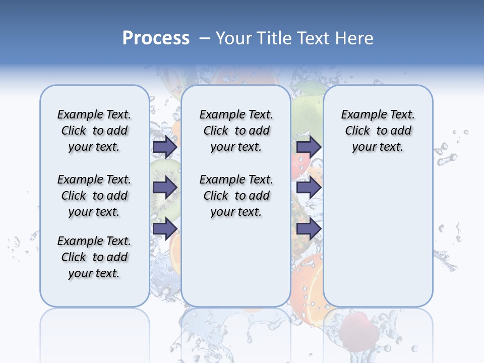 Refreshment Kiwi Cold PowerPoint Template