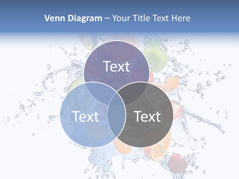 Refreshment Kiwi Cold PowerPoint Template
