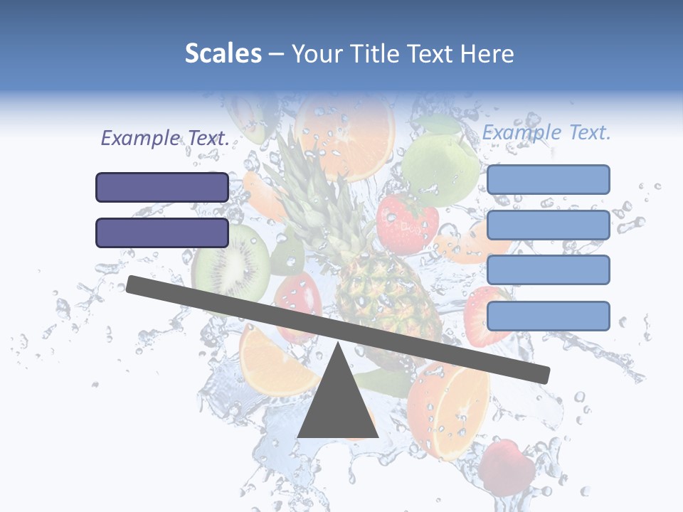 Refreshment Kiwi Cold PowerPoint Template