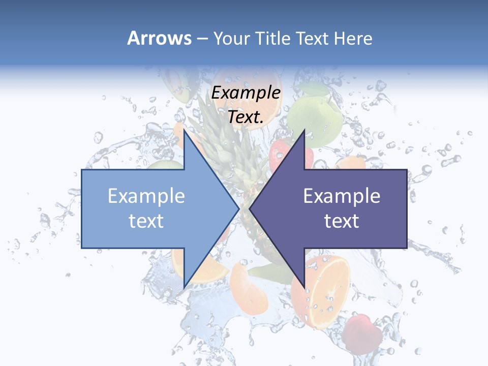 Refreshment Kiwi Cold PowerPoint Template