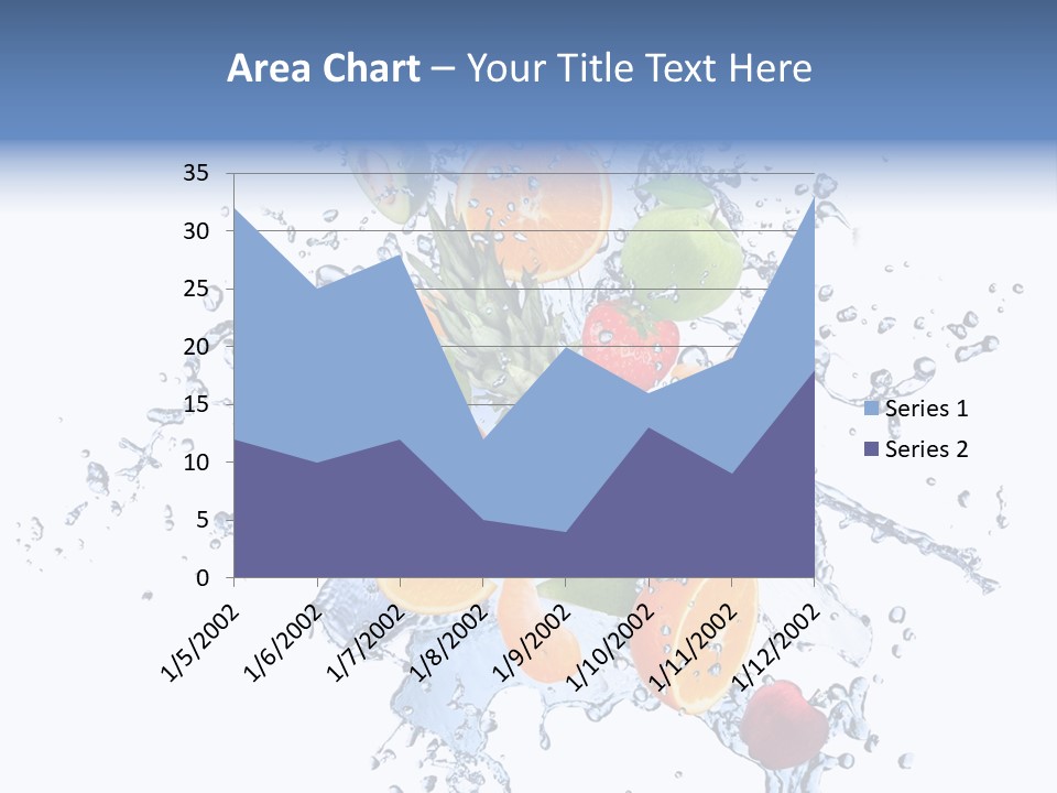 Refreshment Kiwi Cold PowerPoint Template