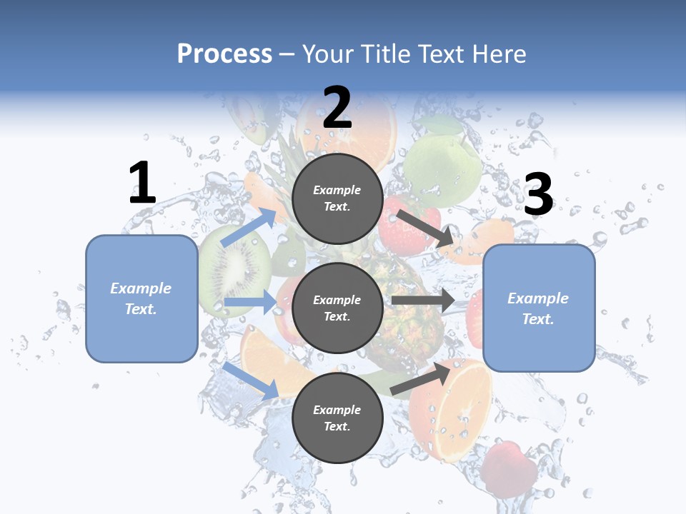 Refreshment Kiwi Cold PowerPoint Template