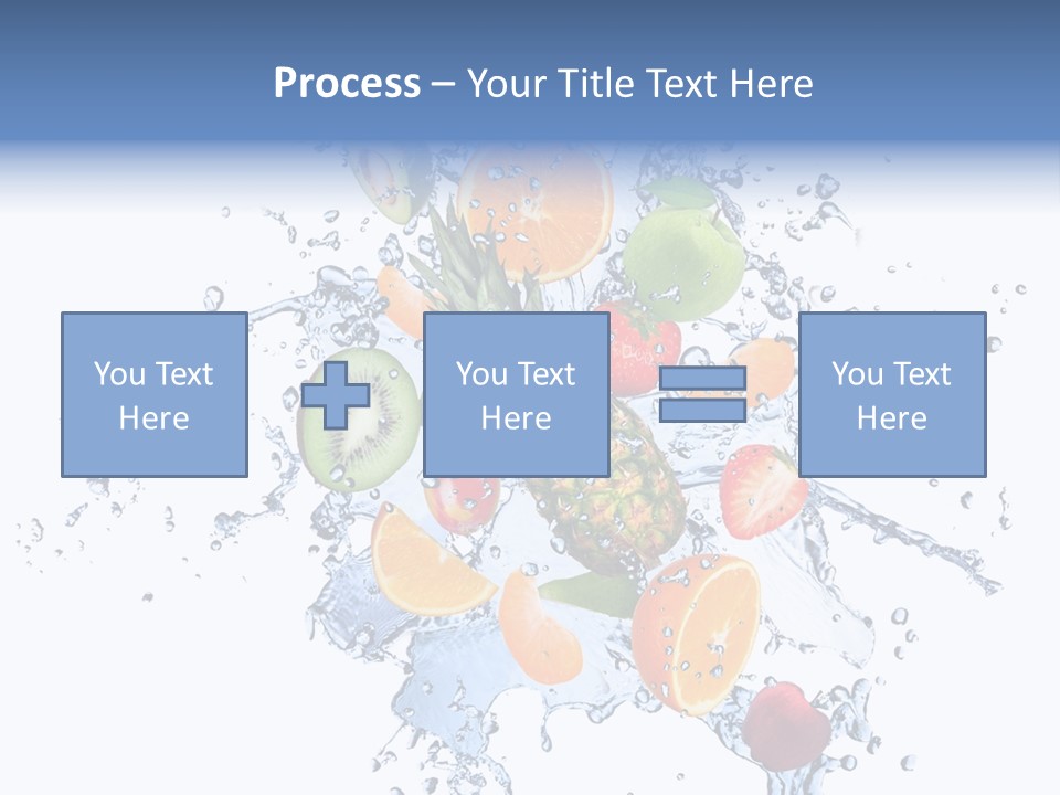 Refreshment Kiwi Cold PowerPoint Template
