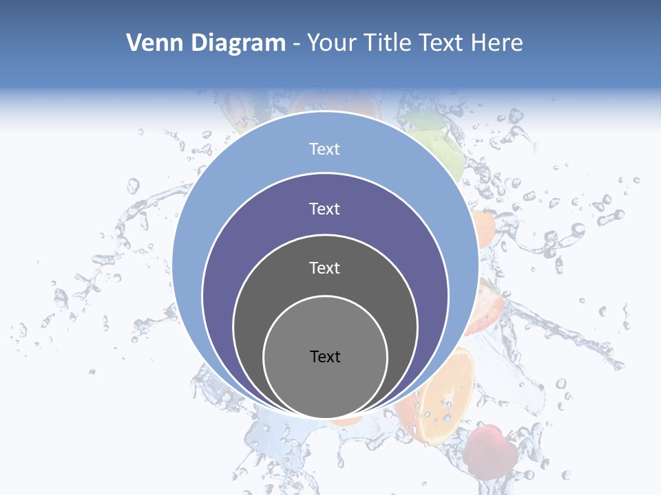 Refreshment Kiwi Cold PowerPoint Template