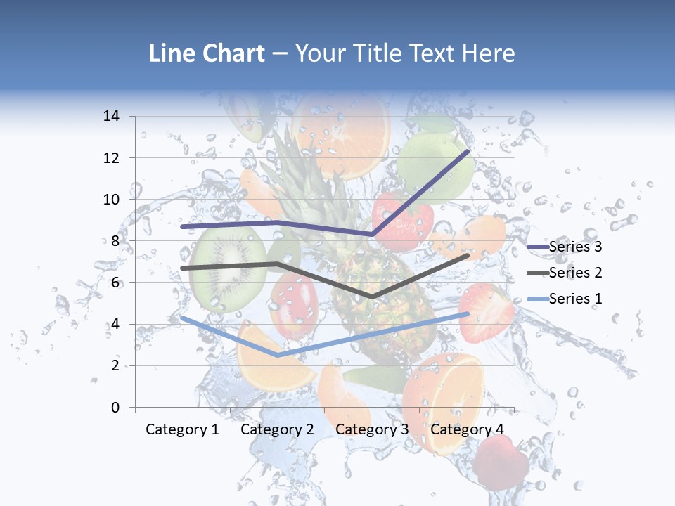 Refreshment Kiwi Cold PowerPoint Template