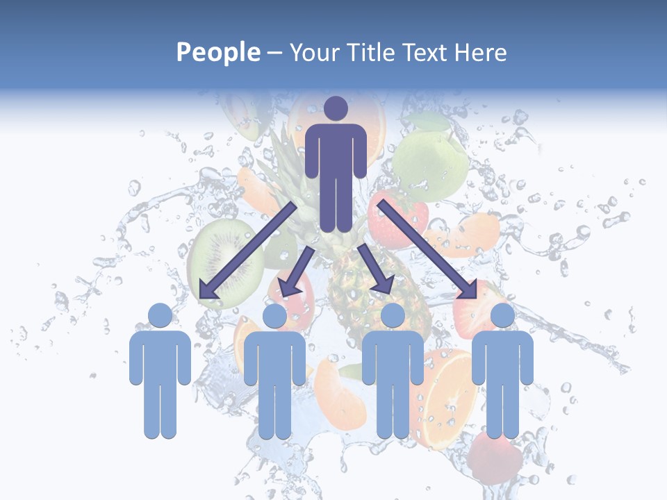 Refreshment Kiwi Cold PowerPoint Template