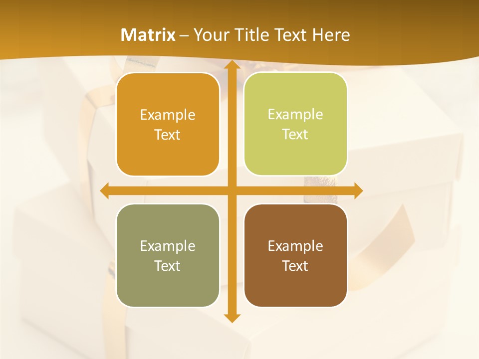 Box Holiday Christmas PowerPoint Template