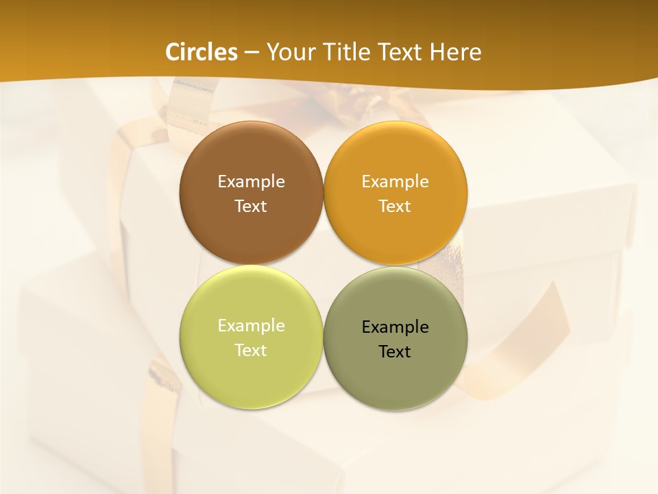 Box Holiday Christmas PowerPoint Template