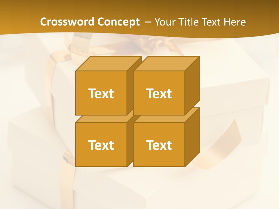 Box Holiday Christmas PowerPoint Template