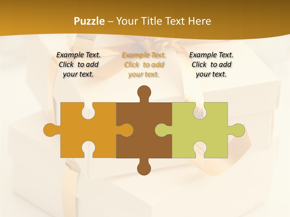 Box Holiday Christmas PowerPoint Template