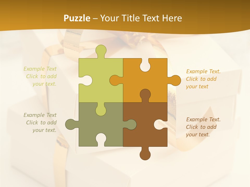 Box Holiday Christmas PowerPoint Template