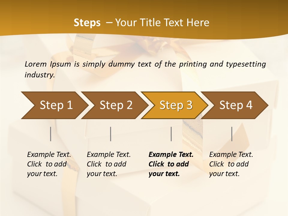 Box Holiday Christmas PowerPoint Template