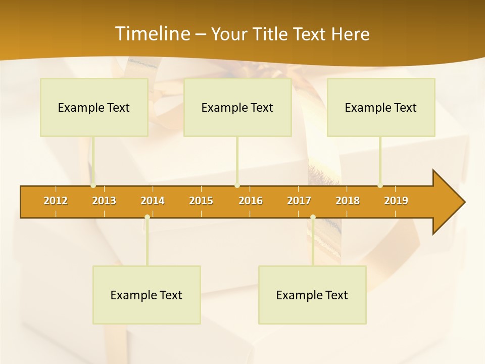 Box Holiday Christmas PowerPoint Template