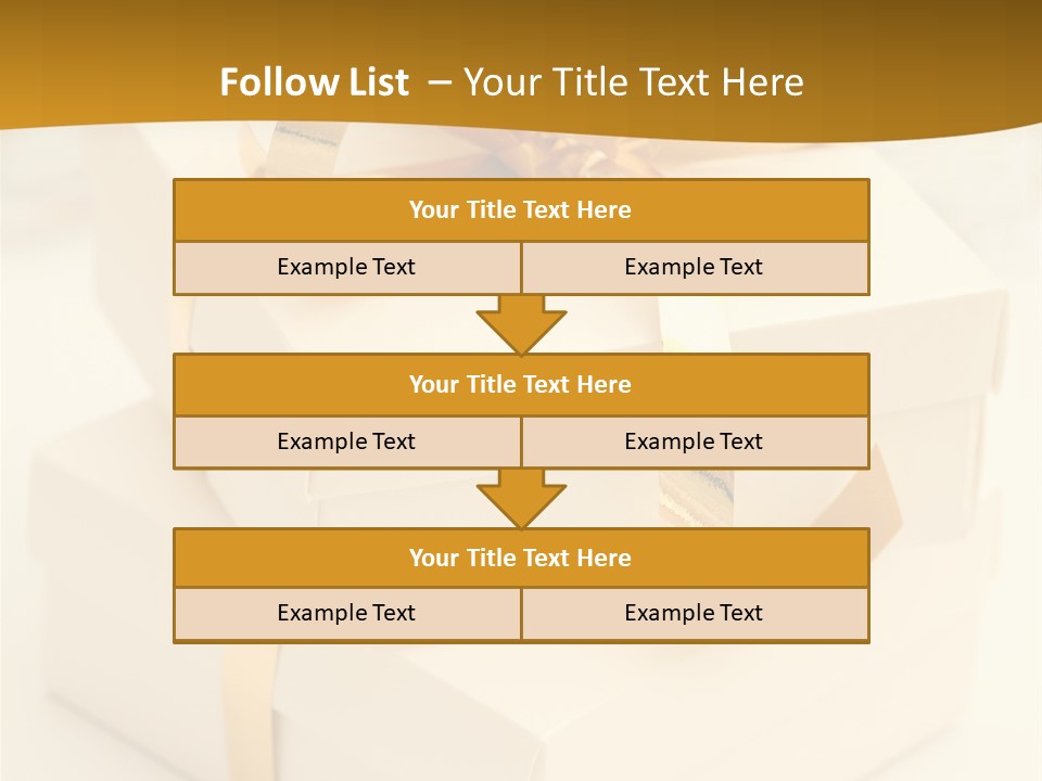 Box Holiday Christmas PowerPoint Template