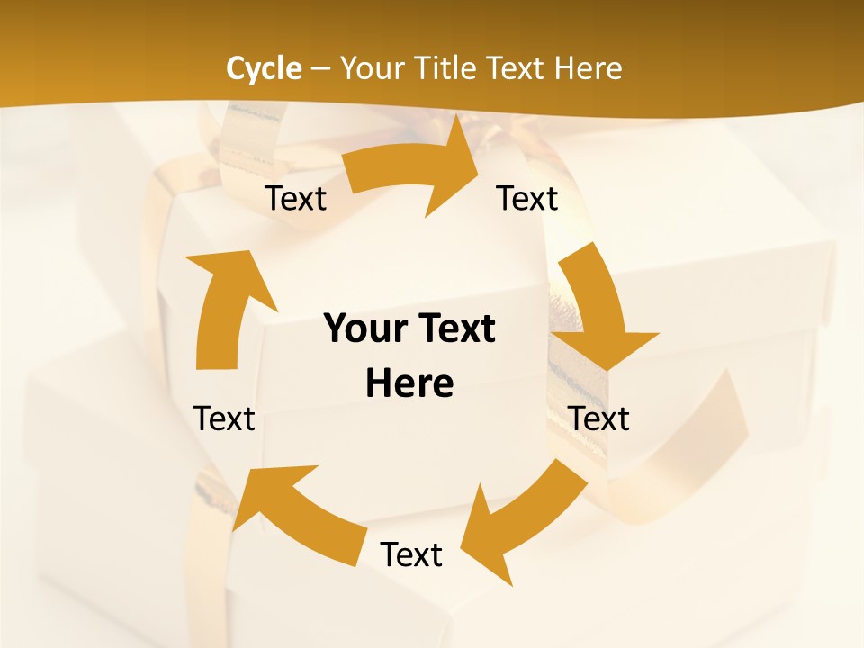 Box Holiday Christmas PowerPoint Template