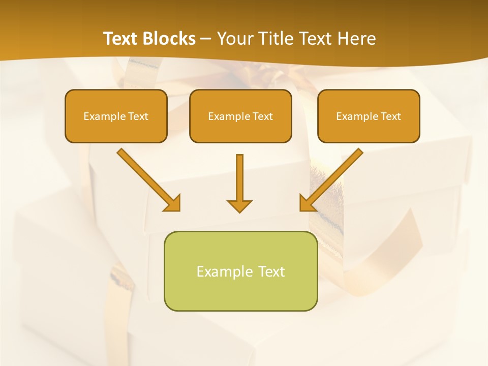 Box Holiday Christmas PowerPoint Template