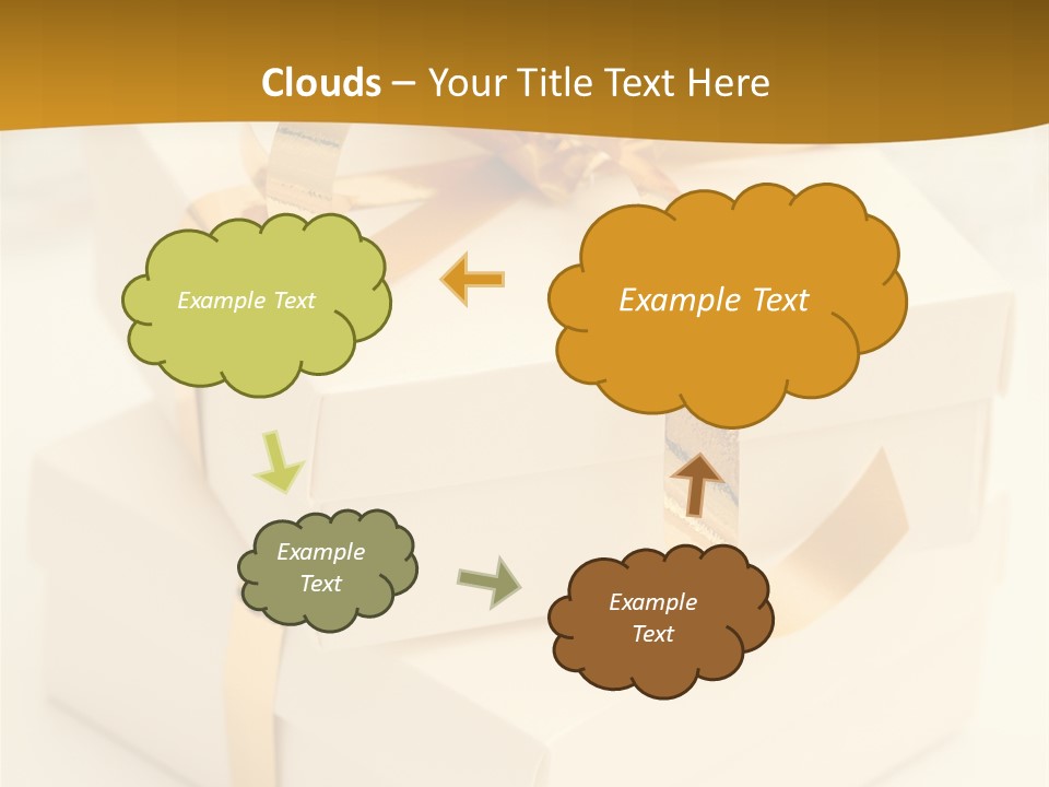 Box Holiday Christmas PowerPoint Template